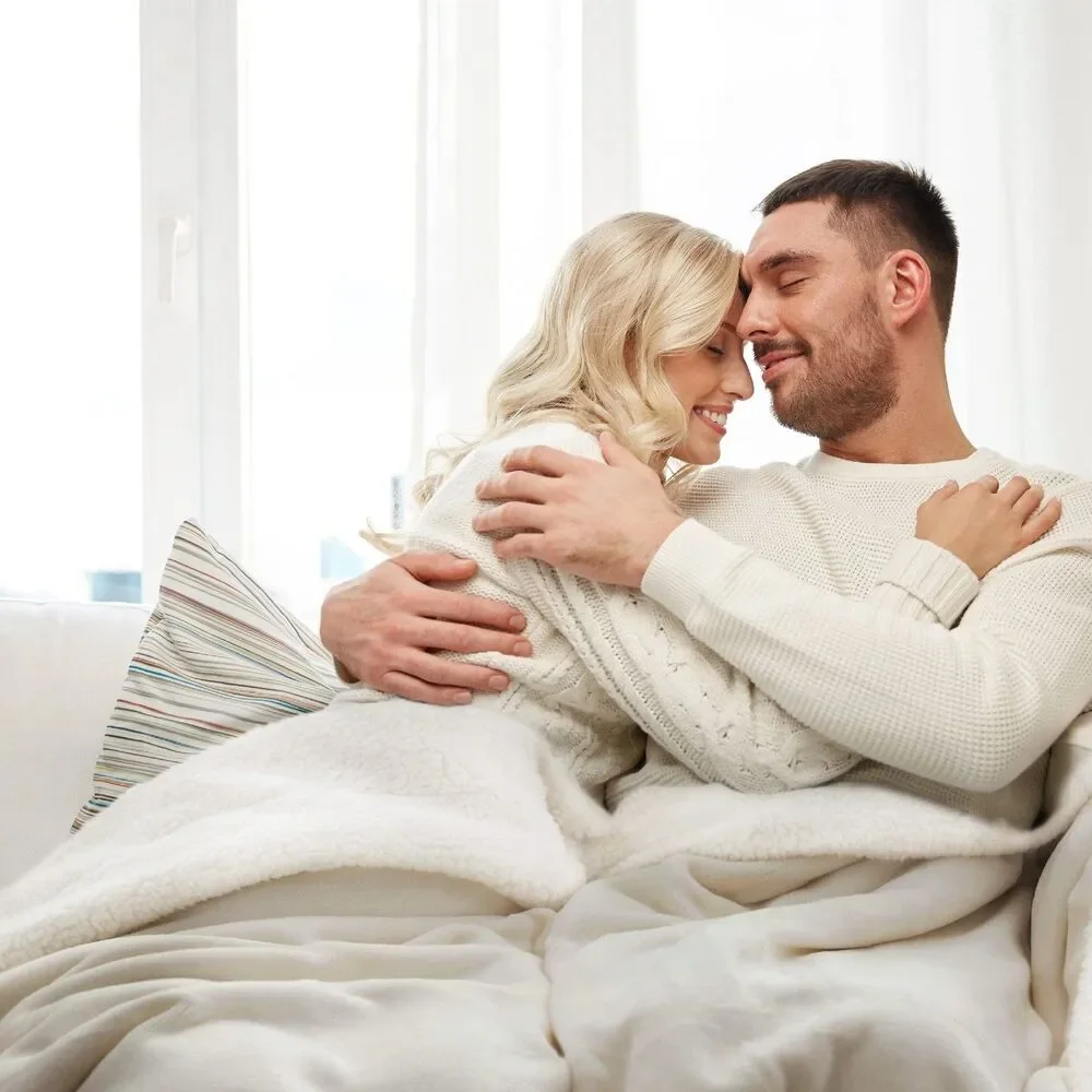 Gentlesoft Sherpa Fleece Throw Blanket For Couch Non-Heated